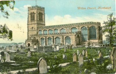 St Helens Church Postcard credit Cheshireimagebank